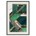 Poster Green and Gold Geometry [Poster] 142847 additionalThumb 19