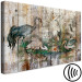 Canvas Print From the Chronicles of Nature - Graphics With Birds on Boards in a Vintage Style 145747 additionalThumb 6