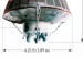 Poster Mercury Capsule - Technical Projection of a Spacecraft on a Scale 146247 additionalThumb 6