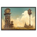 Poster Clocks in a Desert Town - Surreal Brown Composition 151147 additionalThumb 20