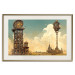 Poster Clocks in a Desert Town - Surreal Brown Composition 151147 additionalThumb 25