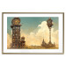 Poster Clocks in a Desert Town - Surreal Brown Composition 151147 additionalThumb 24