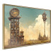 Poster Clocks in a Desert Town - Surreal Brown Composition 151147 additionalThumb 19