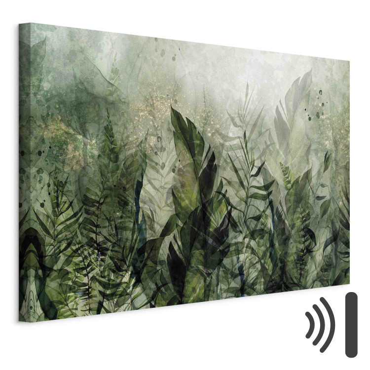 Canvas Jungle - Tropical Plants in Misty Dew in the Greens 151447 additionalImage 8