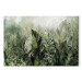 Canvas Jungle - Tropical Plants in Misty Dew in the Greens 151447