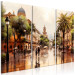 Canvas Palermo, Sicily - Rainy Street in Italian City with Palms 151947 additionalThumb 2