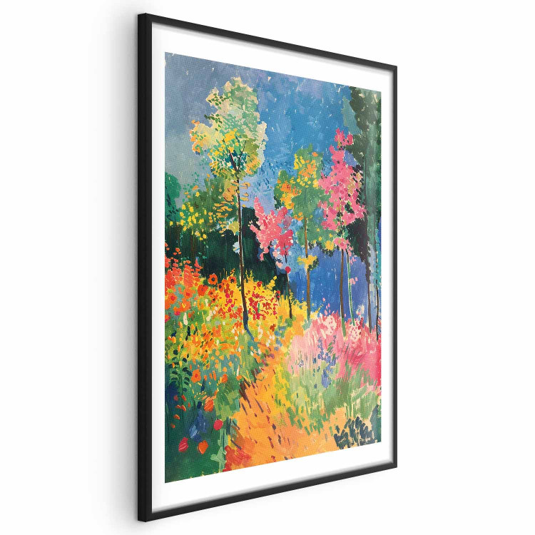 Poster Colorful Forest - A Painterly Landscape Inspired by the Style of Matisse 159947 additionalImage 20