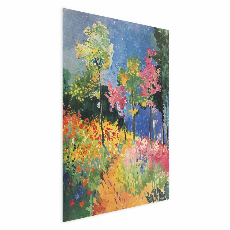 Poster Colorful Forest - A Painterly Landscape Inspired by the Style of Matisse 159947 additionalImage 6