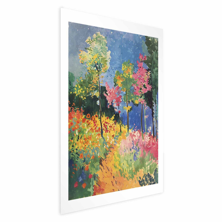Poster Colorful Forest - A Painterly Landscape Inspired by the Style of Matisse 159947 additionalImage 19