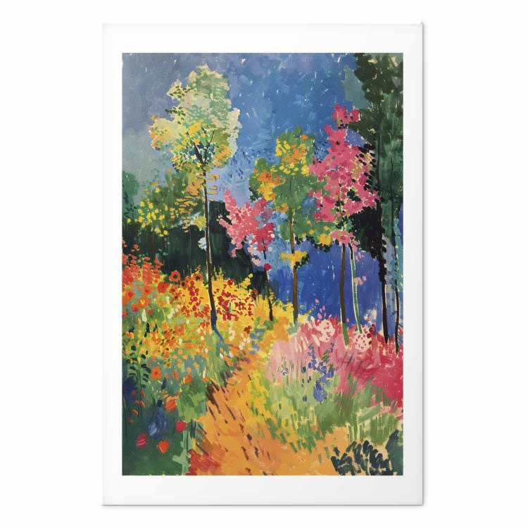 Poster Colorful Forest - A Painterly Landscape Inspired by the Style of Matisse 159947 additionalImage 16