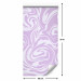 Wallpaper Purple Swirl - Abstract Pattern in Lavender Shades 160147 additionalThumb 2