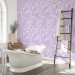 Wallpaper Purple Swirl - Abstract Pattern in Lavender Shades 160147 additionalThumb 10