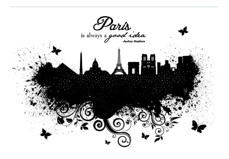 Wall Mural Paris is always a good idea 88947 additionalImage 1