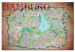 Canvas Print Map of Hamburg 91947