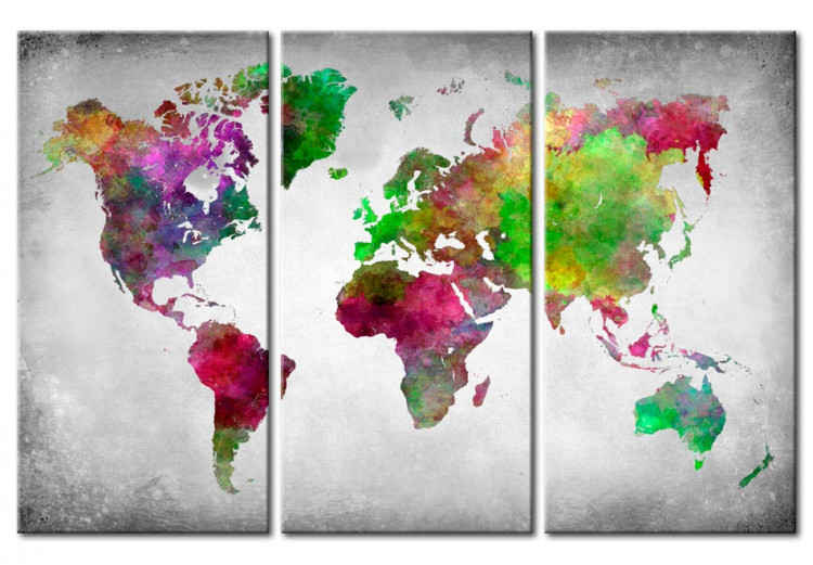Decorative Pinboard Diversity of World [Cork Map] 92147 additionalImage 2
