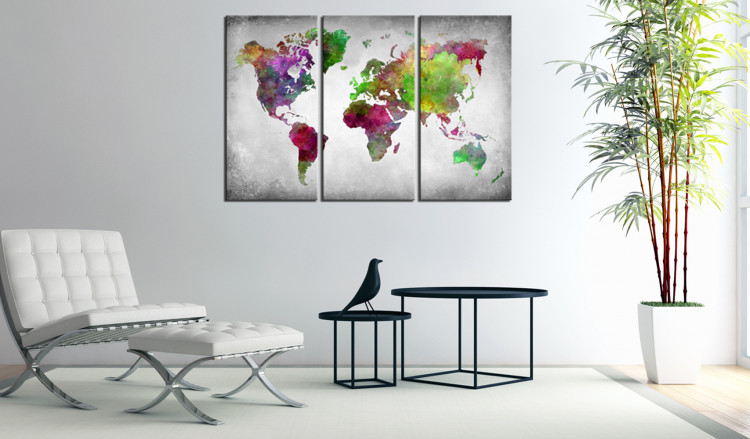 Decorative Pinboard Diversity of World [Cork Map] 92147 additionalImage 3