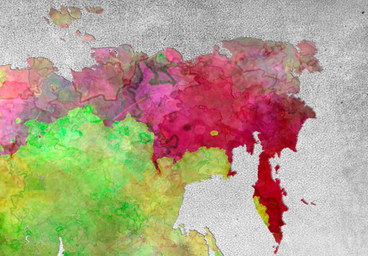 Decorative Pinboard Diversity of World [Cork Map] 92147 additionalImage 6