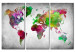 Decorative Pinboard Diversity of World [Cork Map] 92147 additionalThumb 2