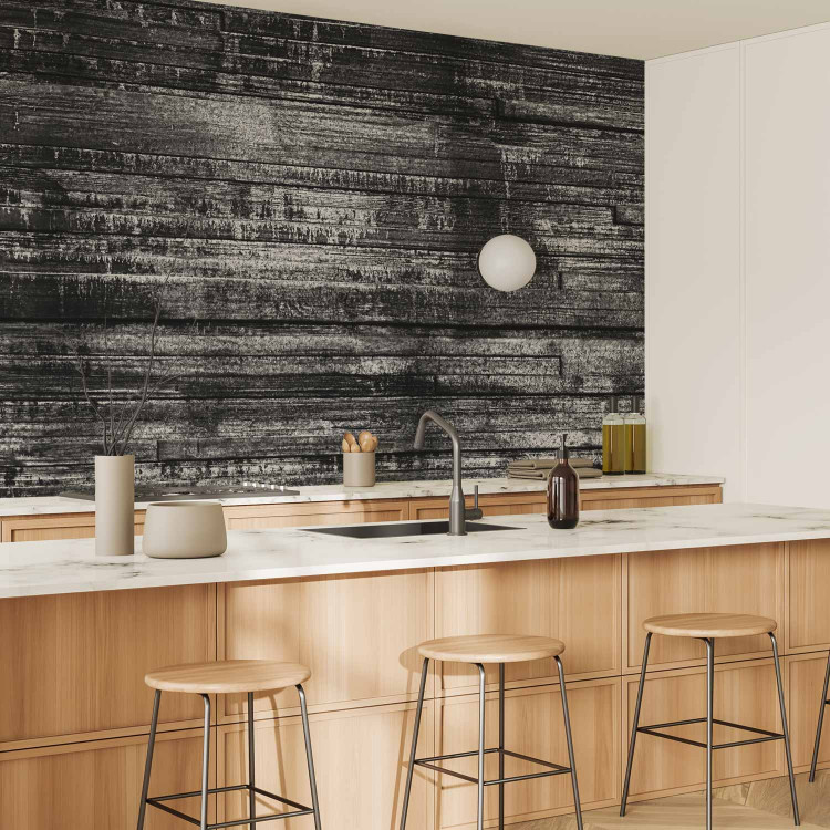 Wall Mural Grey Boards 105157 additionalImage 7