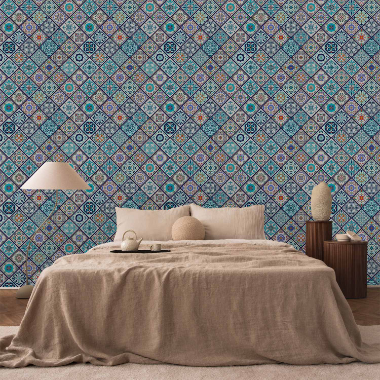 Modern Wallpaper Colourful Tiles 107757 additionalImage 4