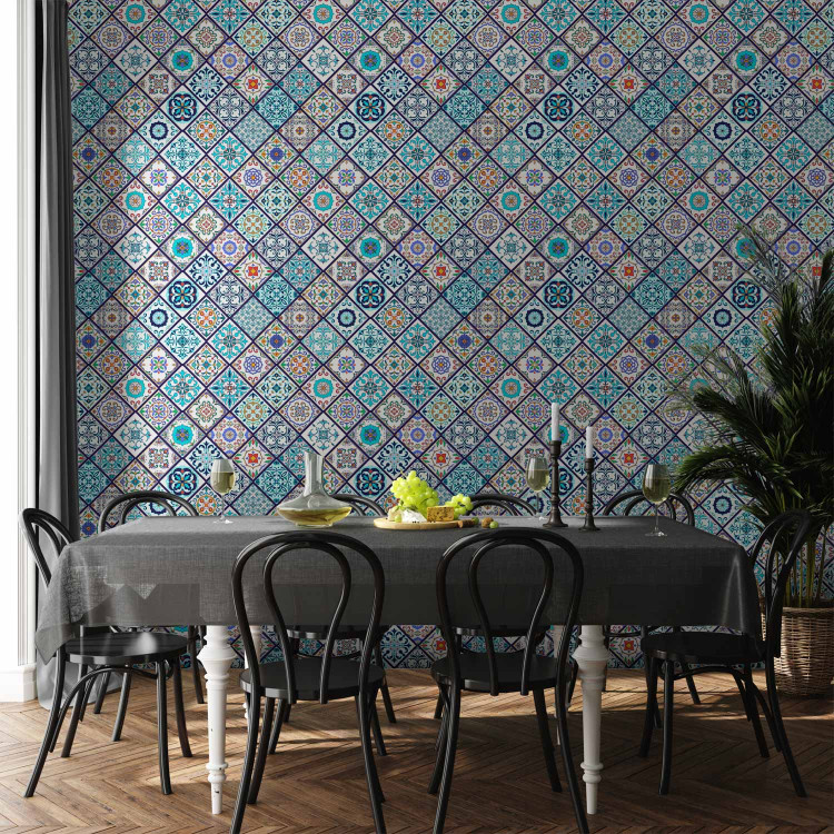 Modern Wallpaper Colourful Tiles 107757 additionalImage 8