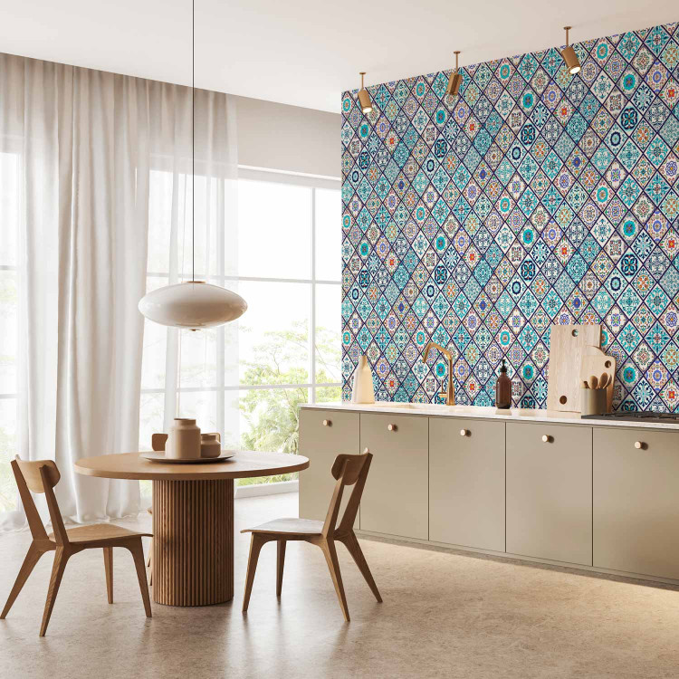 Modern Wallpaper Colourful Tiles 107757 additionalImage 9