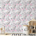 Modern Wallpaper Flamingos and Twigs 114757