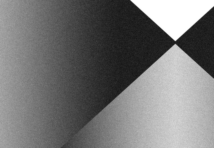 Poster Angles and Light - black and white abstract geometric composition 116557 additionalImage 3