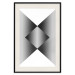 Poster Angles and Light - black and white abstract geometric composition 116557 additionalThumb 18