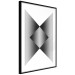 Poster Angles and Light - black and white abstract geometric composition 116557 additionalThumb 13