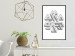 Wall Poster Geometric Clover - black and white spatial 3D abstract 117557 additionalThumb 12