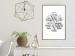 Wall Poster Geometric Clover - black and white spatial 3D abstract 117557 additionalThumb 13