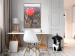 Poster Heart of the City - heart-shaped balloon against the backdrop of architecture 120457 additionalThumb 5