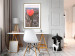 Poster Heart of the City - heart-shaped balloon against the backdrop of architecture 120457 additionalThumb 13