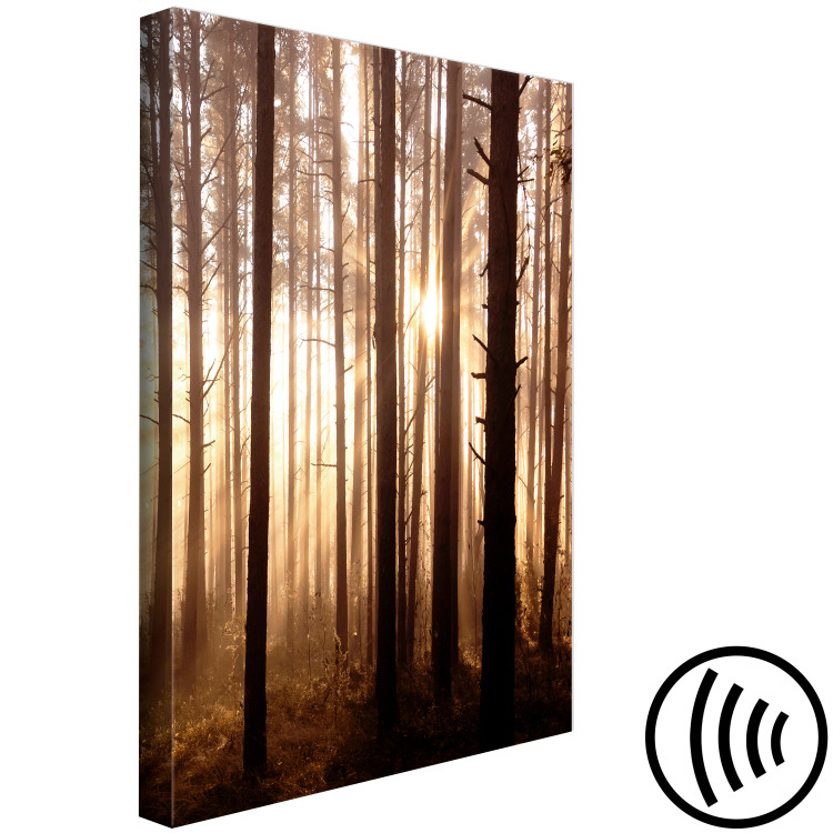 Canvas Art Print Forest Paths (1 Part) Vertical 123757 additionalImage 6
