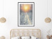 Poster Winter Afternoon - forest in winter atmosphere against setting sun 124457 additionalThumb 4