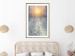 Poster Winter Afternoon - forest in winter atmosphere against setting sun 124457 additionalThumb 13