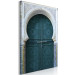 Canvas Print Moroccan, turquoise doors - a photograph of ethnic architecture 124957 additionalThumb 2