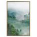 Poster Exotic Adventure - landscape of a forest surrounded by mist on a mountain range 125757 additionalThumb 20