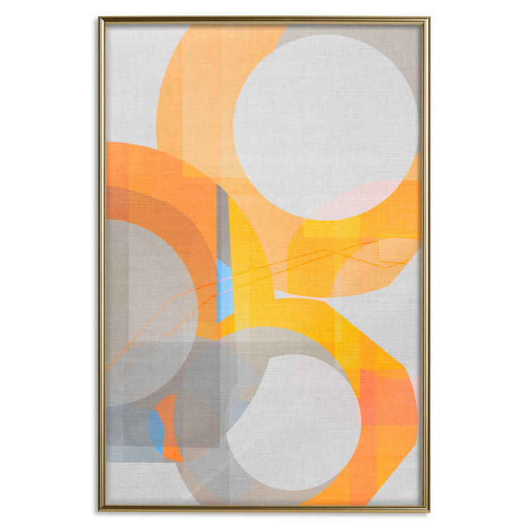 Poster Multicolor - abstract circular geometric figures 126657 additionalImage 17