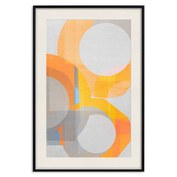 Poster Multicolor - abstract circular geometric figures 126657 additionalImage 19