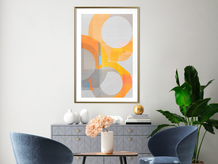 Poster Multicolor - abstract circular geometric figures 126657 additionalImage 13
