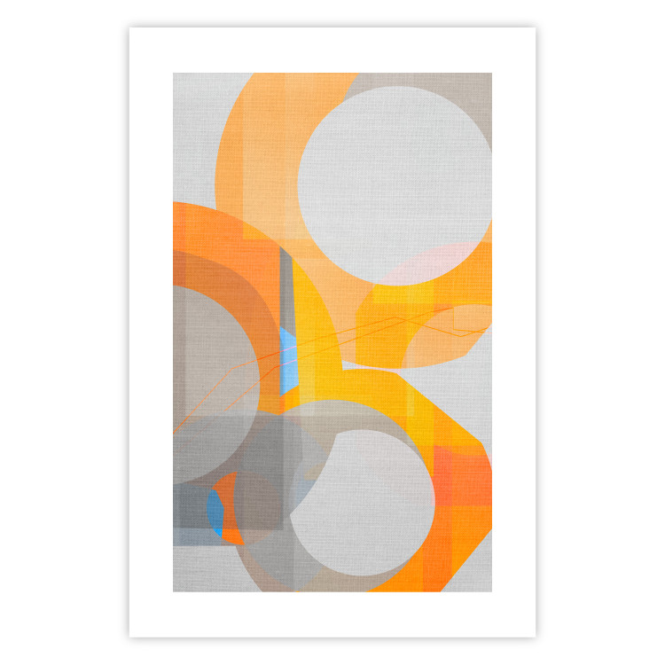 Poster Multicolor - abstract circular geometric figures 126657 additionalImage 25