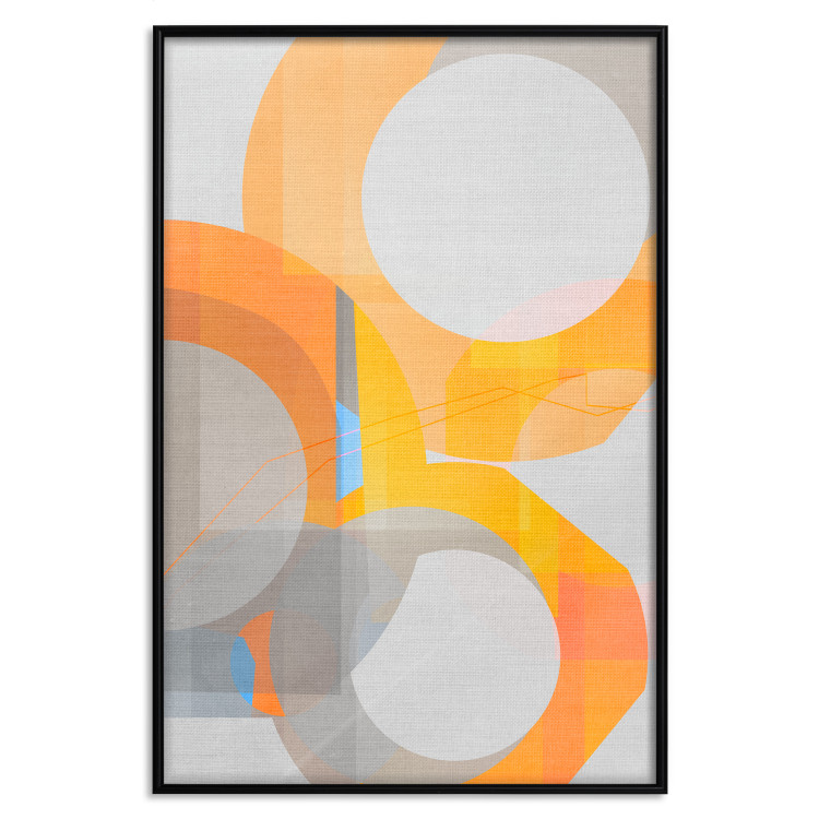 Poster Multicolor - abstract circular geometric figures 126657 additionalImage 16
