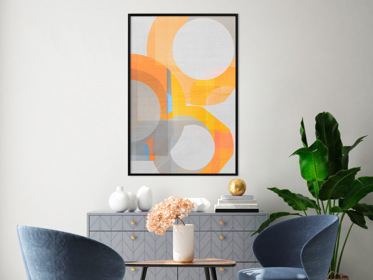 Poster Multicolor - abstract circular geometric figures 126657 additionalImage 6