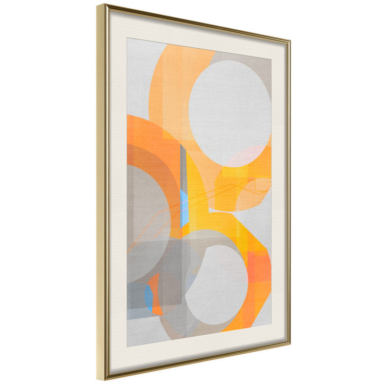 Poster Multicolor - abstract circular geometric figures 126657 additionalImage 3