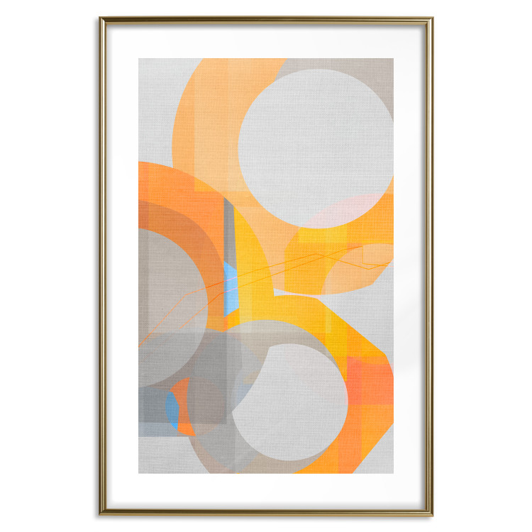 Poster Multicolor - abstract circular geometric figures 126657 additionalImage 14
