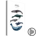 Canvas Print Whales (1 Part) Vertical 126857 additionalThumb 6