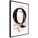 Poster Letter Q - black letter among abstract patterns on white background 127857 additionalThumb 2