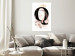 Poster Letter Q - black letter among abstract patterns on white background 127857 additionalThumb 14